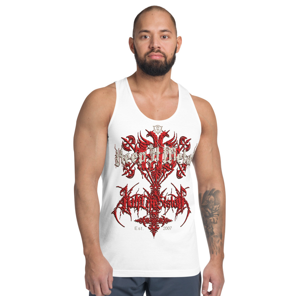 ''Keep It Metal'' [Gryphon] V1 - Unisex Classic Tank Top - Blood 