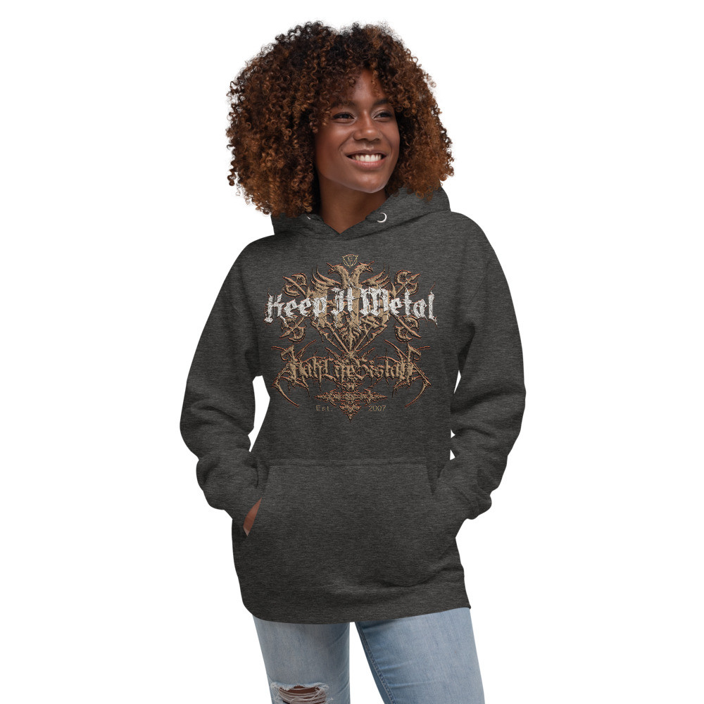 ''Keep It Metal'' [Gryphon] V1 - Unisex Premium Hoodie - Clay
