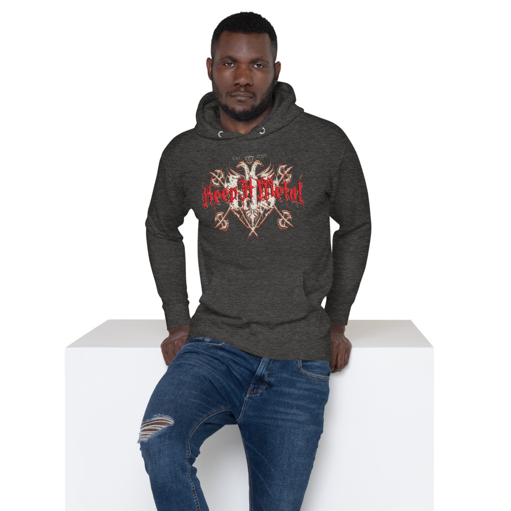 ''Keep It Metal'' [Gryphon] V3 - Unisex Premium Hoodie - StonedBlood