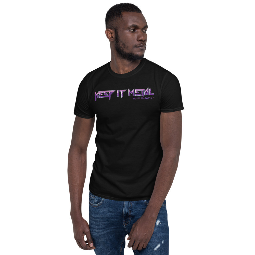 ''Keep It Metal'' SkyRez - Unisex T-Shirt - Grape