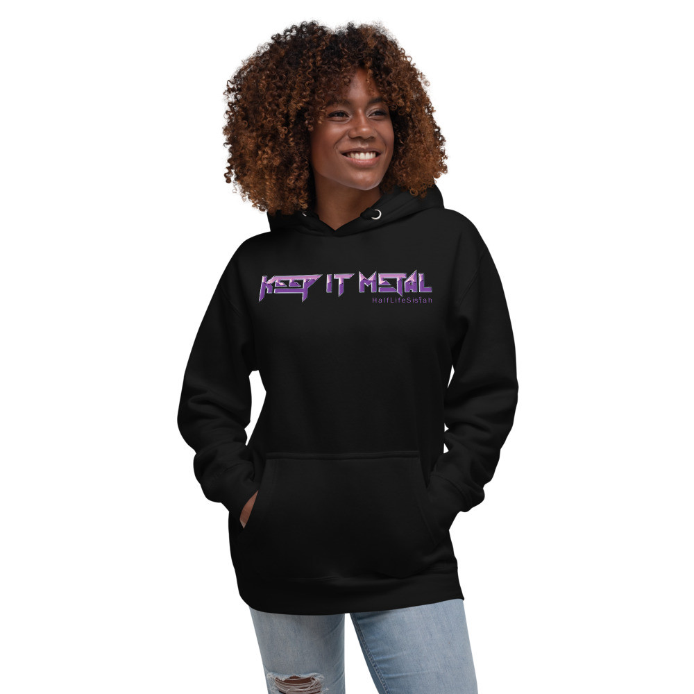 ''Keep It Metal'' SkyRez - Unisex Premium Hoodie - Grape
