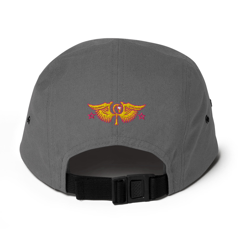 HLS Unity Wings - Five Panel Embroidered Hat - YhellohFlamingo