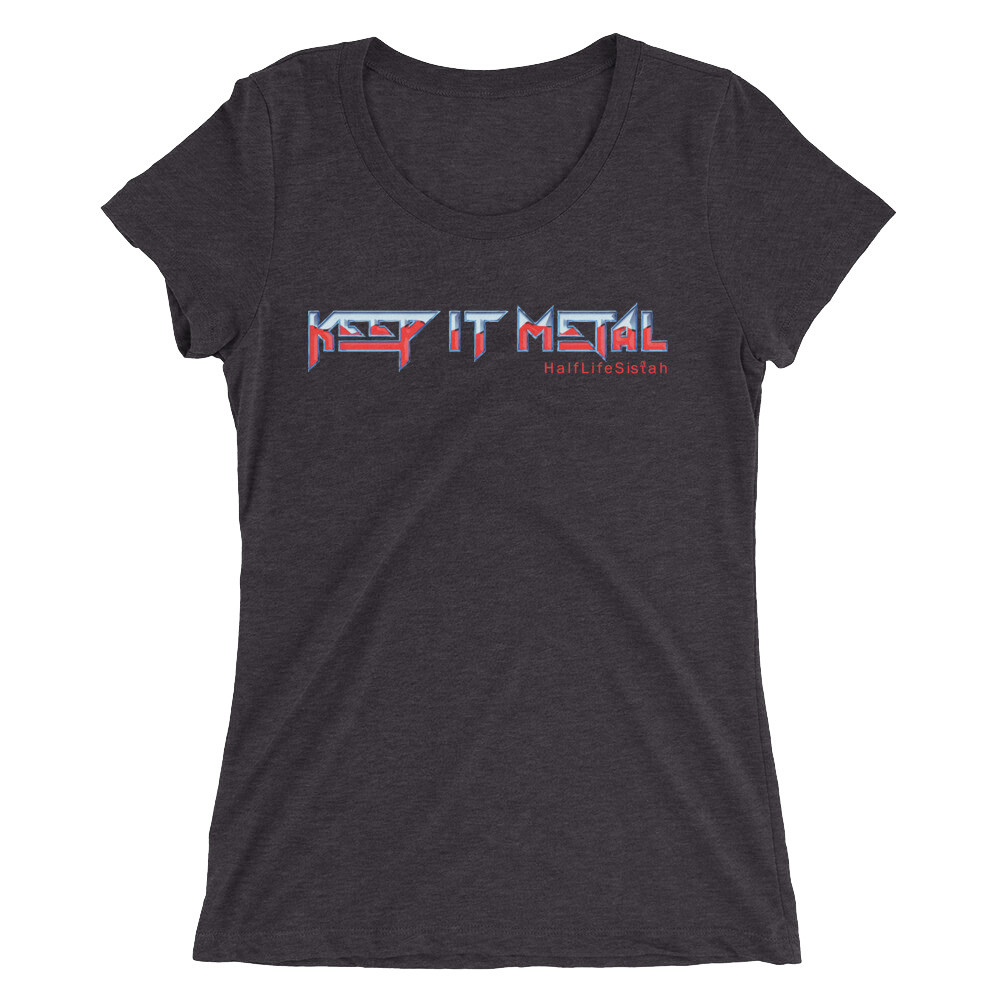 ''Keep It Metal'' SkyRez - Women's Tri-Blend T-Shirt - Blaze