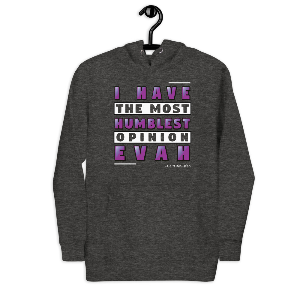 ''Humblest Opinion'' V1 - Unisex Premium Hoodie - Grapes