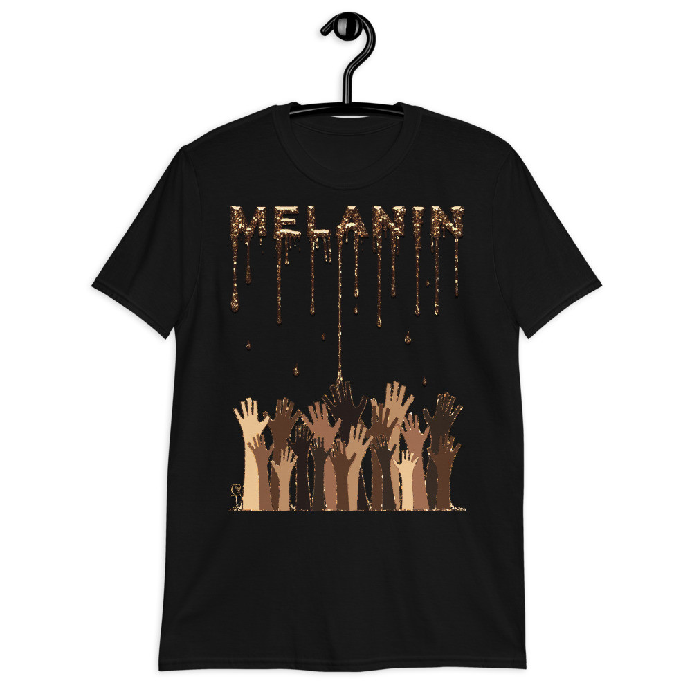 Melanin Drip - Unisex T-Shirt - Mocha