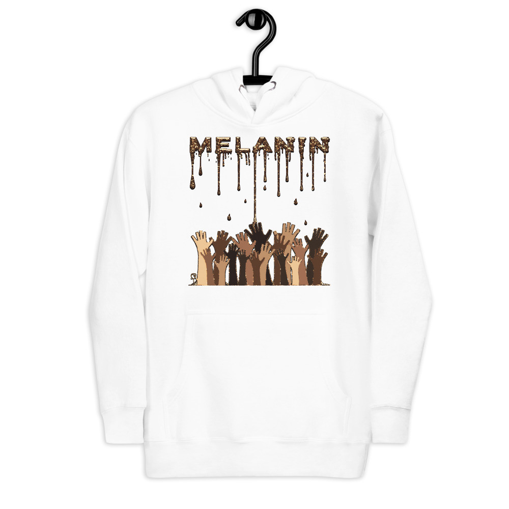 Melanin Drip - Unisex Hoodie - Mocha