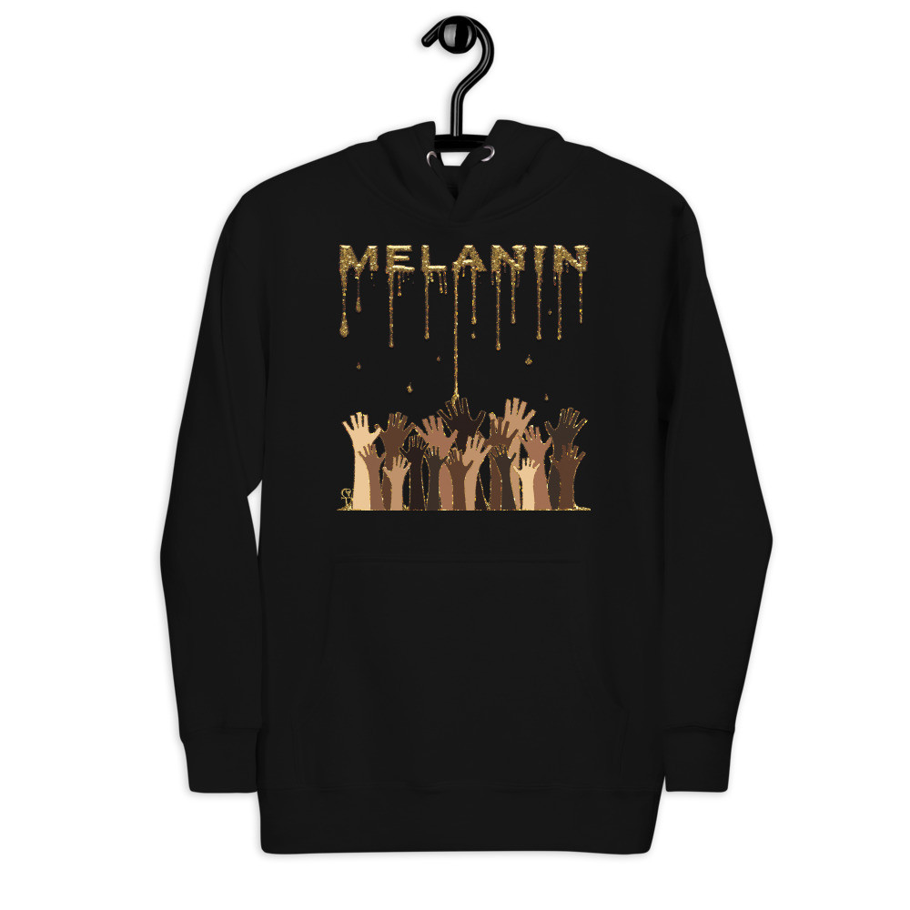 Melanin Drip - Unisex Hoodie - Gold