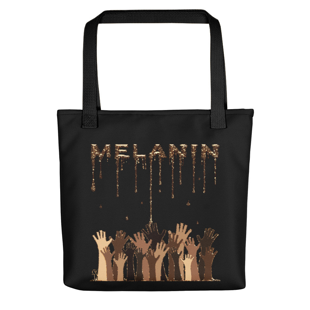 Melanin Drip - Tote bag - Mocha