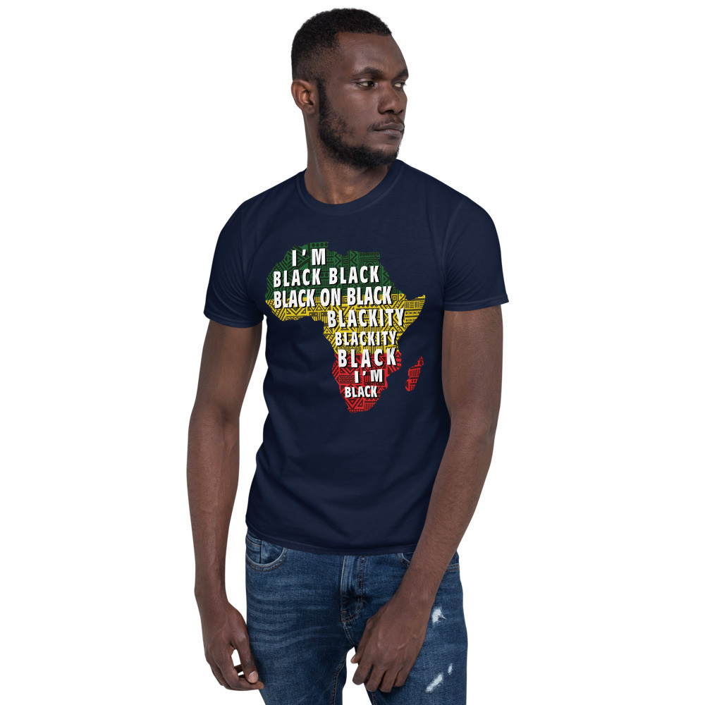 Blackity-BLACK - Unisex T-Shirt - Safari V1
