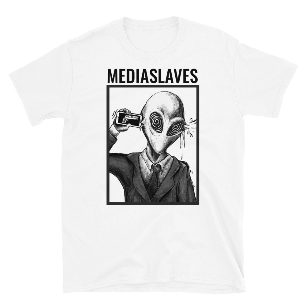 "Alien" White Tee