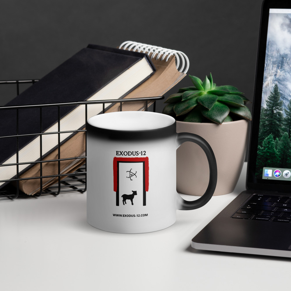 Matte Black Magic Mug