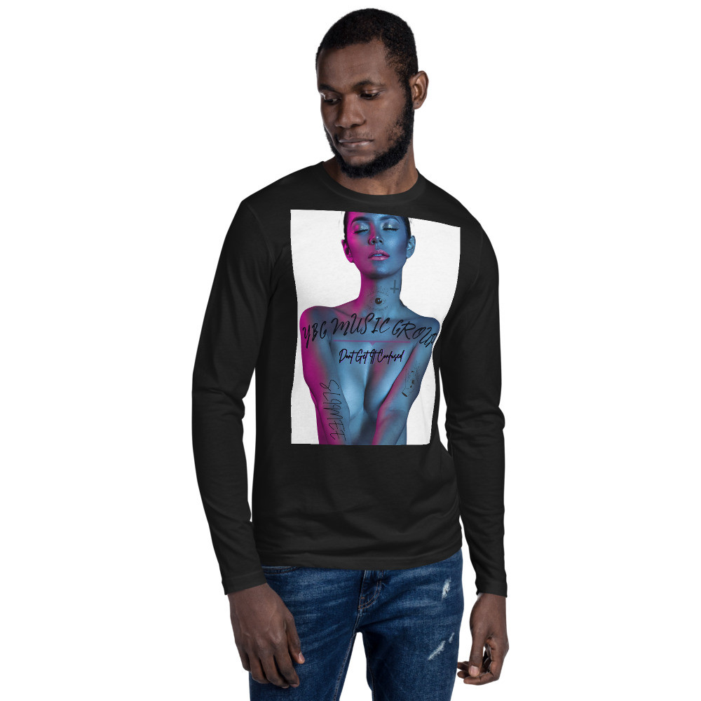 YBG "Don't Get It Confused" Long Sleeve Fitted Crew