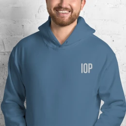 IOP Embroider Unisex Hoodie