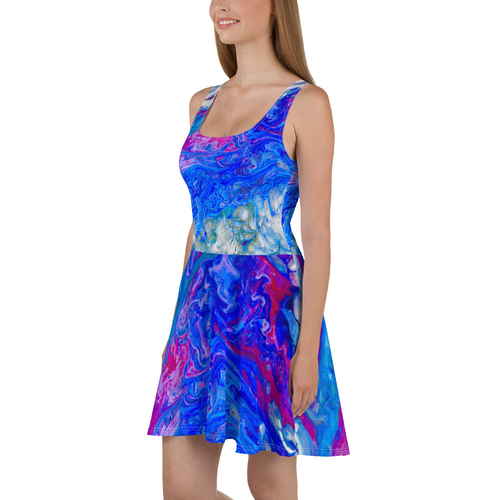 Swept Away Skater Dress
