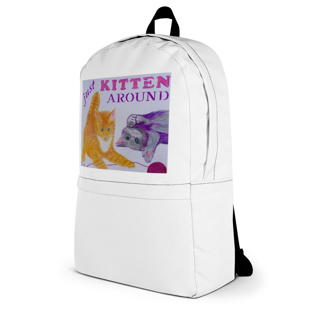 Just Kitten Around Backpack