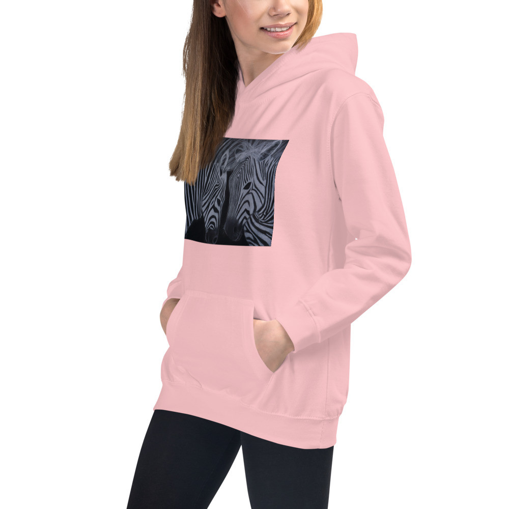 Kids Zebra Love Hoodie
