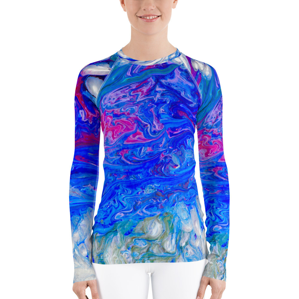 Women's Swept Away Rash Guard