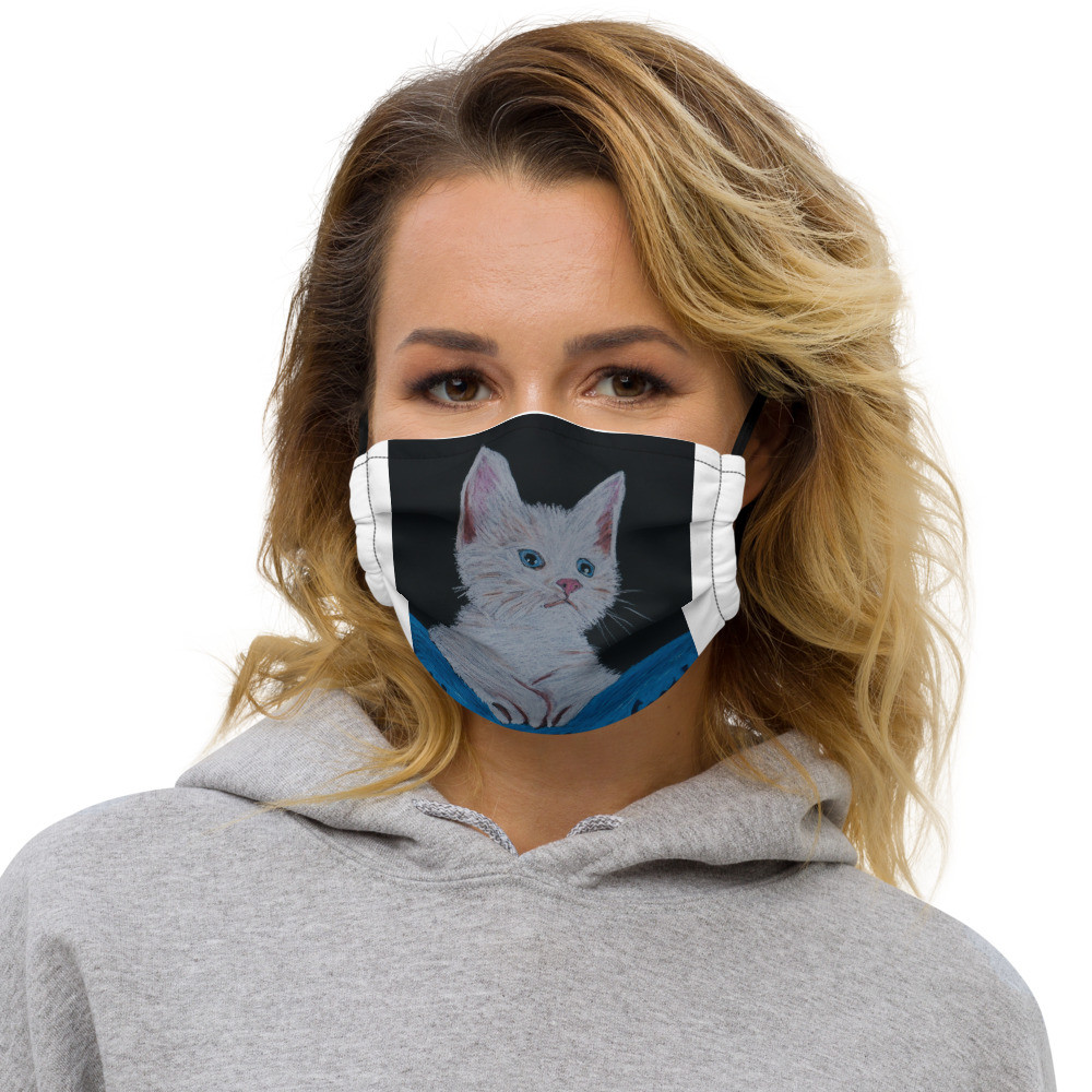 Premium Kitten face mask