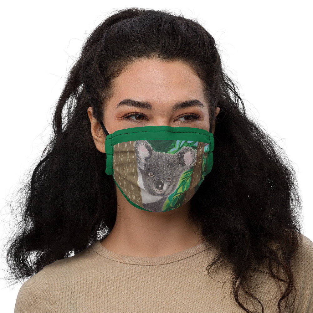 Premium Koala Baby face mask