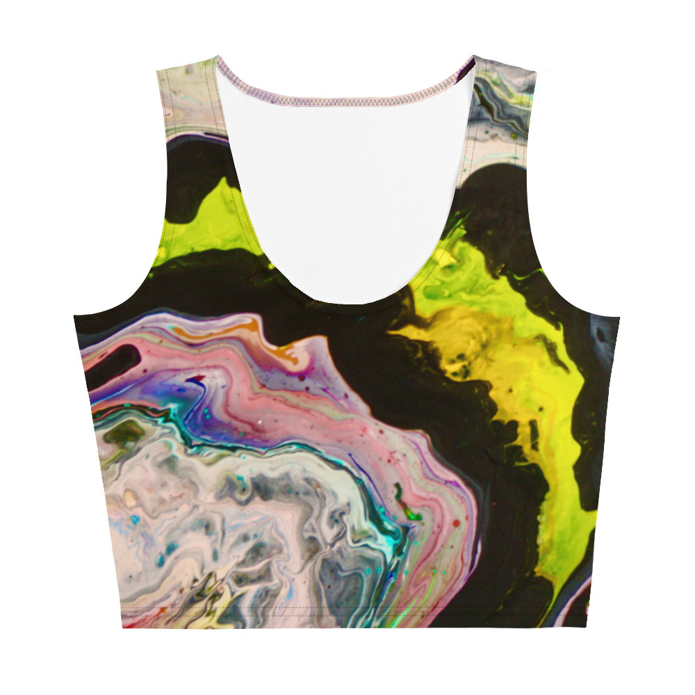 Urban Art Deco Crop Top