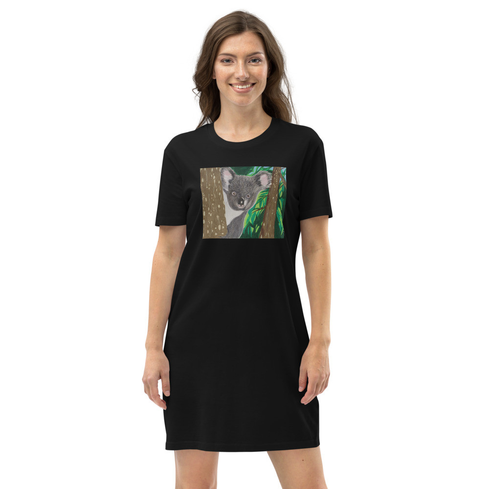 Organic cotton Koala Baby t-shirt dress