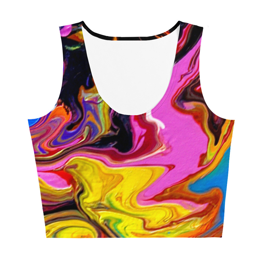 Painted Mod Crop Top