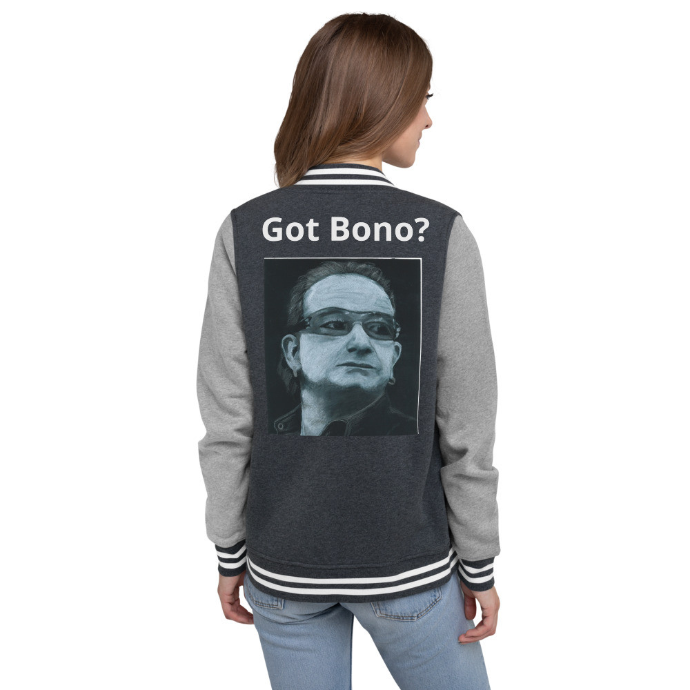 Women's Got Bono? Letterman Jacket