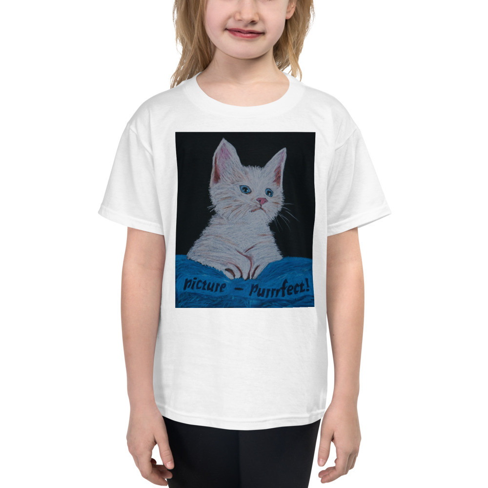 Kids Picture Purrrfect Kitten T-Shirt