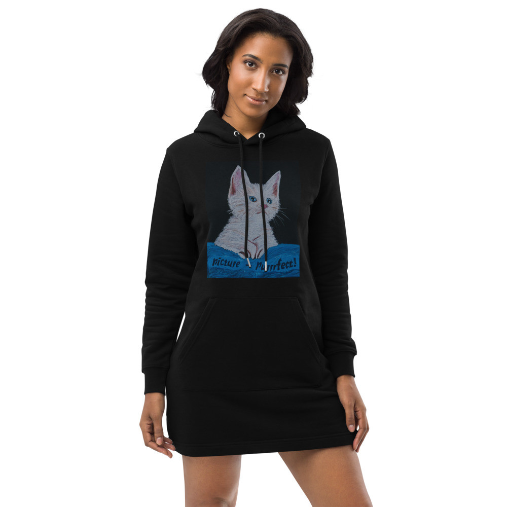 Picture Purrrfect Kitten Hoodie dress