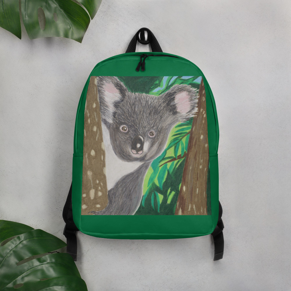 Minimalist Koala Baby Backpack