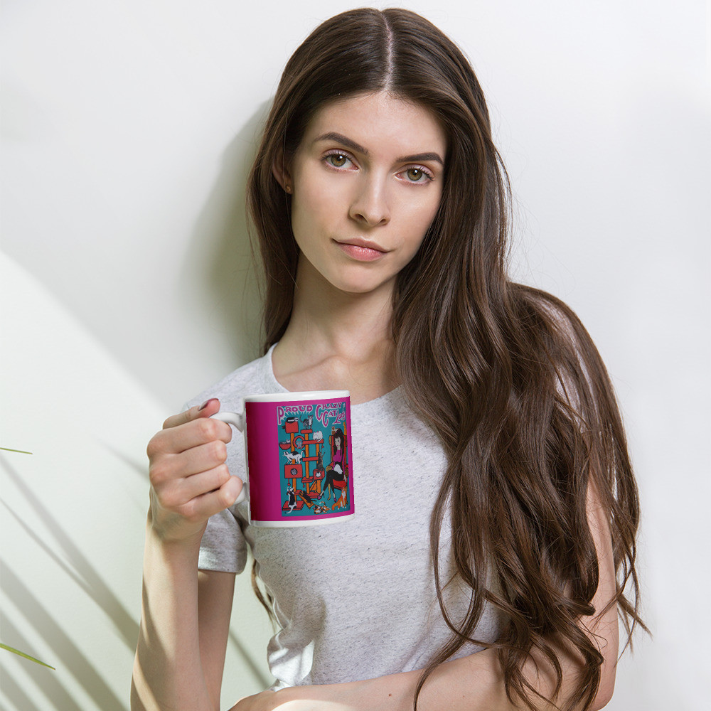 11 oz. Proud Crazy Cat Lady Mug