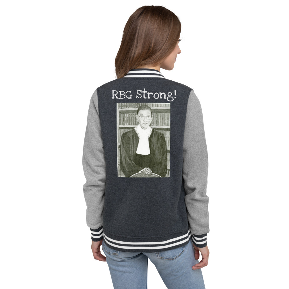 Women's RBG Strong! Letterman Jacket