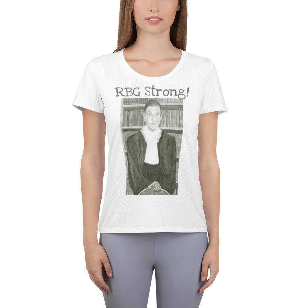 Women's RBG Strong! Athletic T-shirt