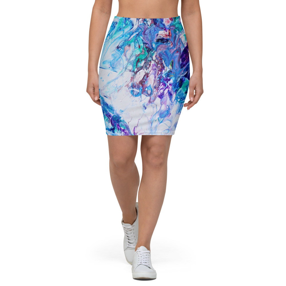 Abstraction Art Pencil Skirt