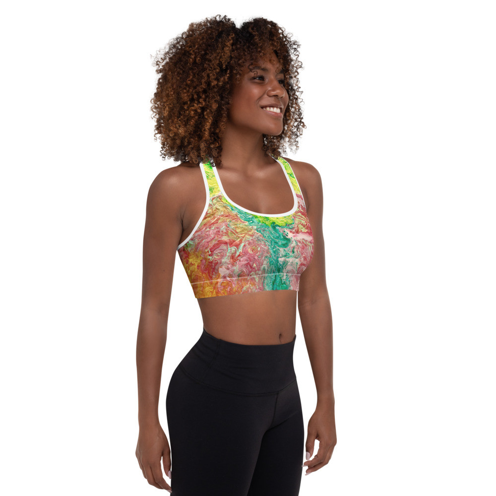 Hippie Chic Padded Sports Bra