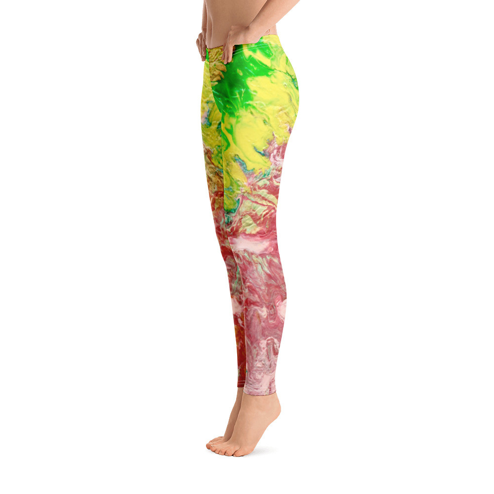 Hippie Chic art print Leggings