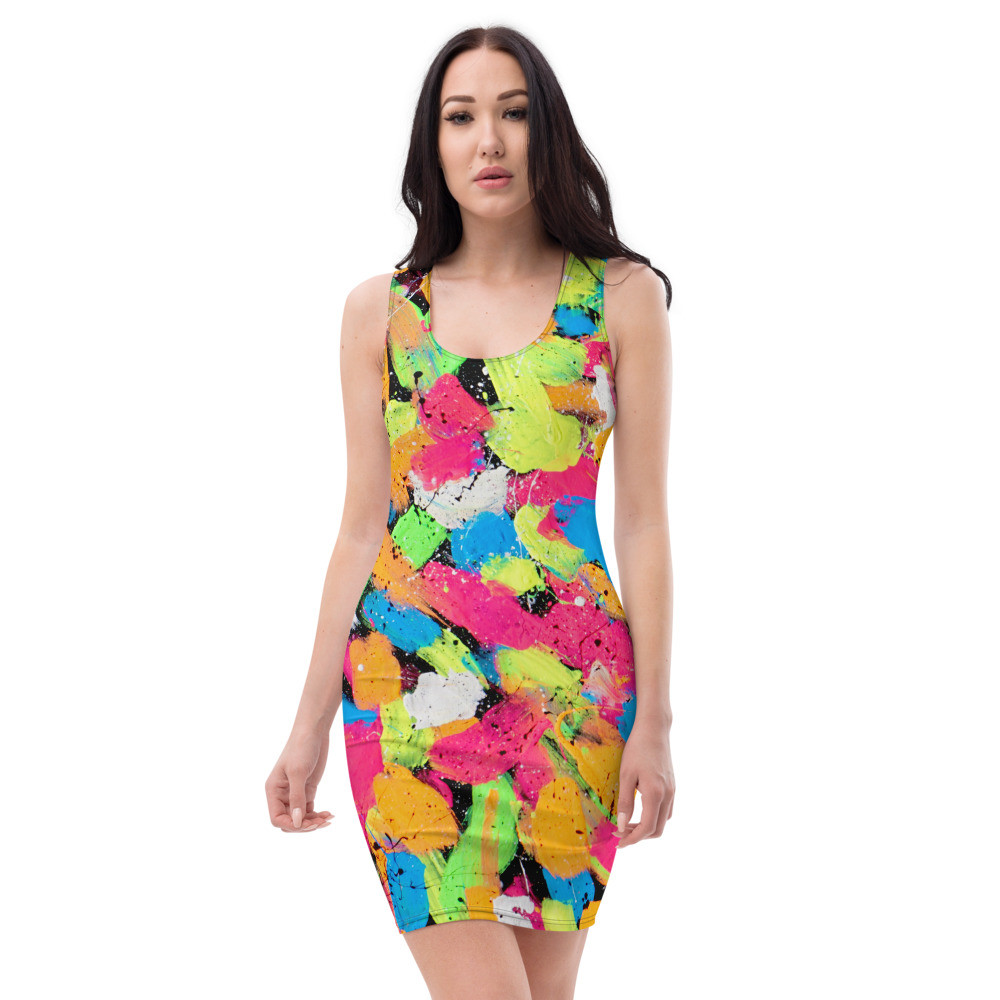 Graffiti Fabulous Fitted Dress