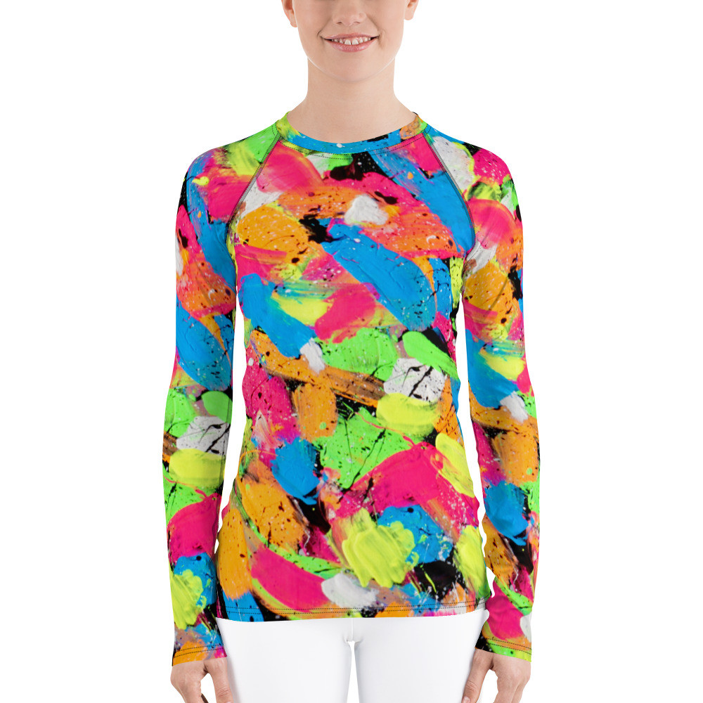 Women's Graffiti Fabulous Rash Guard