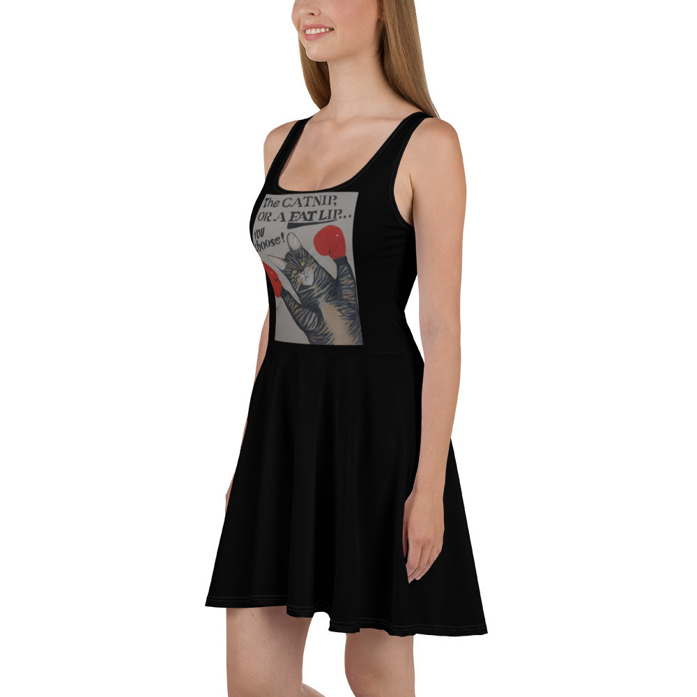 Got Catnip? Skater Dress