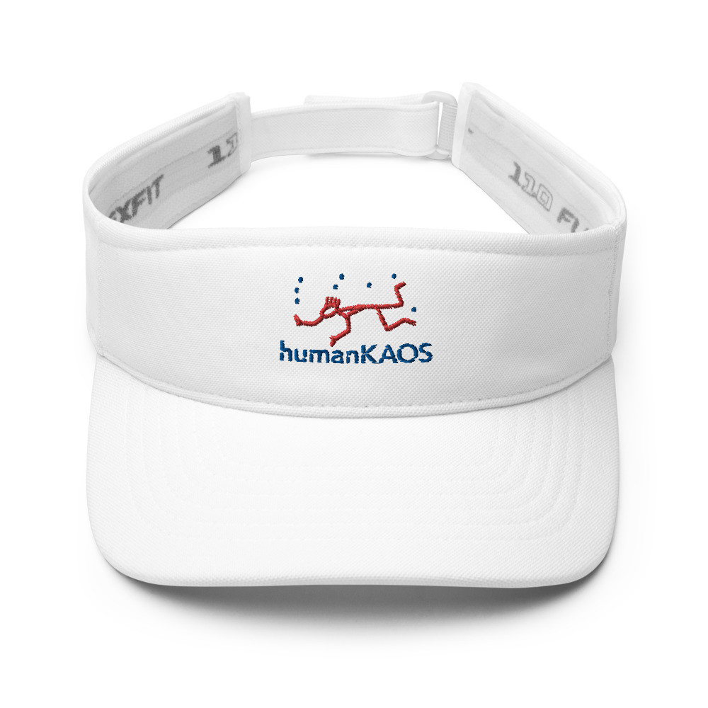 humanKAOS Logo Visor White