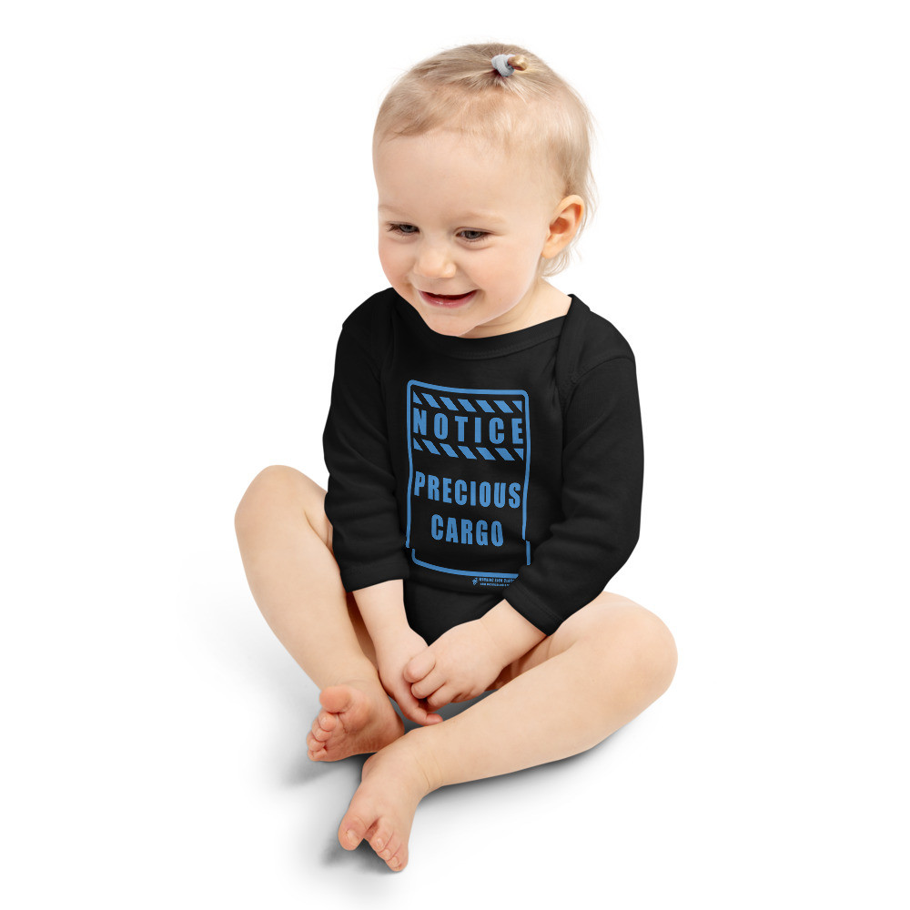 NOTICE - PRECIOUS CARGO - INFANT LONG SLEEVE BODYSUIT