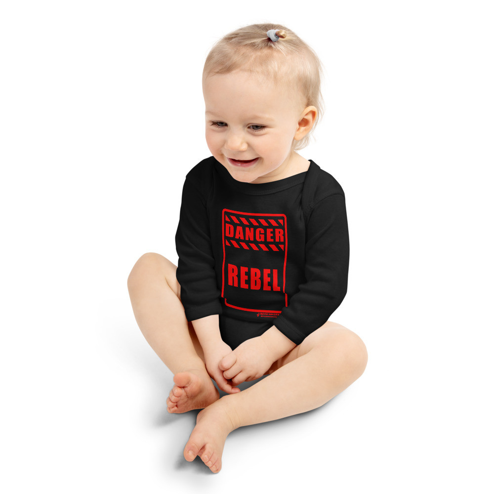 DANGER - REBEL - INFANT LONG SLEEVE BODYSUIT