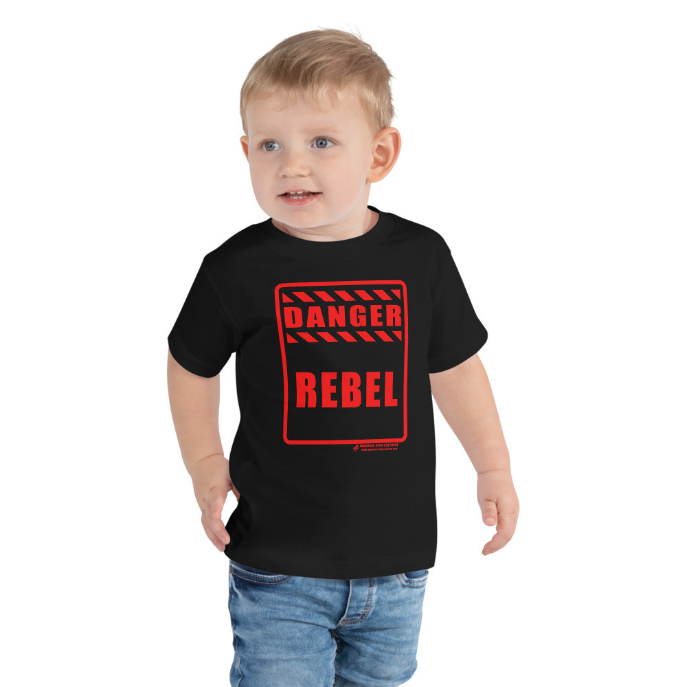 DANGER - REBEL - TODDLER SHORT SLEEVE T-SHIRT