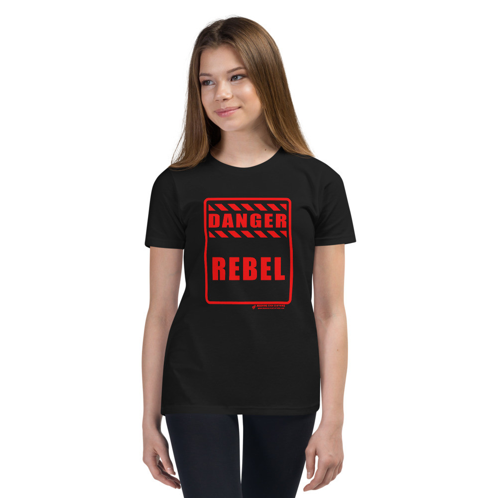 DANGER - REBEL - YOUTH SHORT SLEEVE T-SHIRT