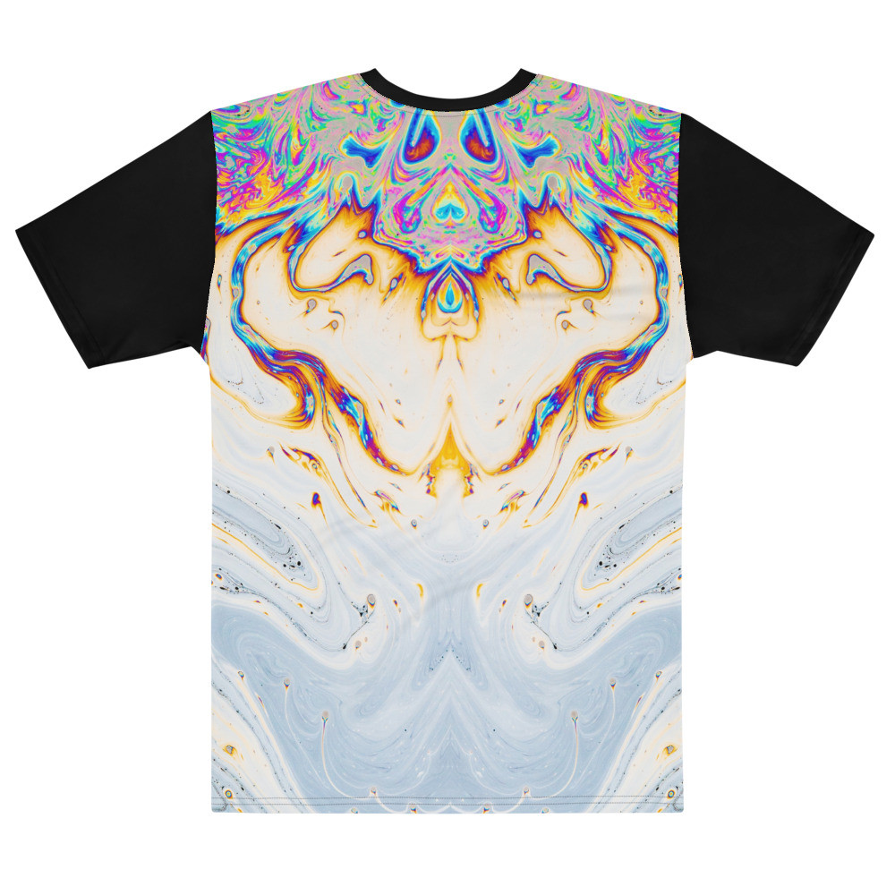 Inked All-Over Print Men's Crew Neck T-Shirt