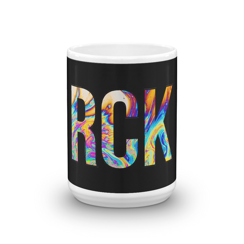 BLACK Rose City Kid Mug