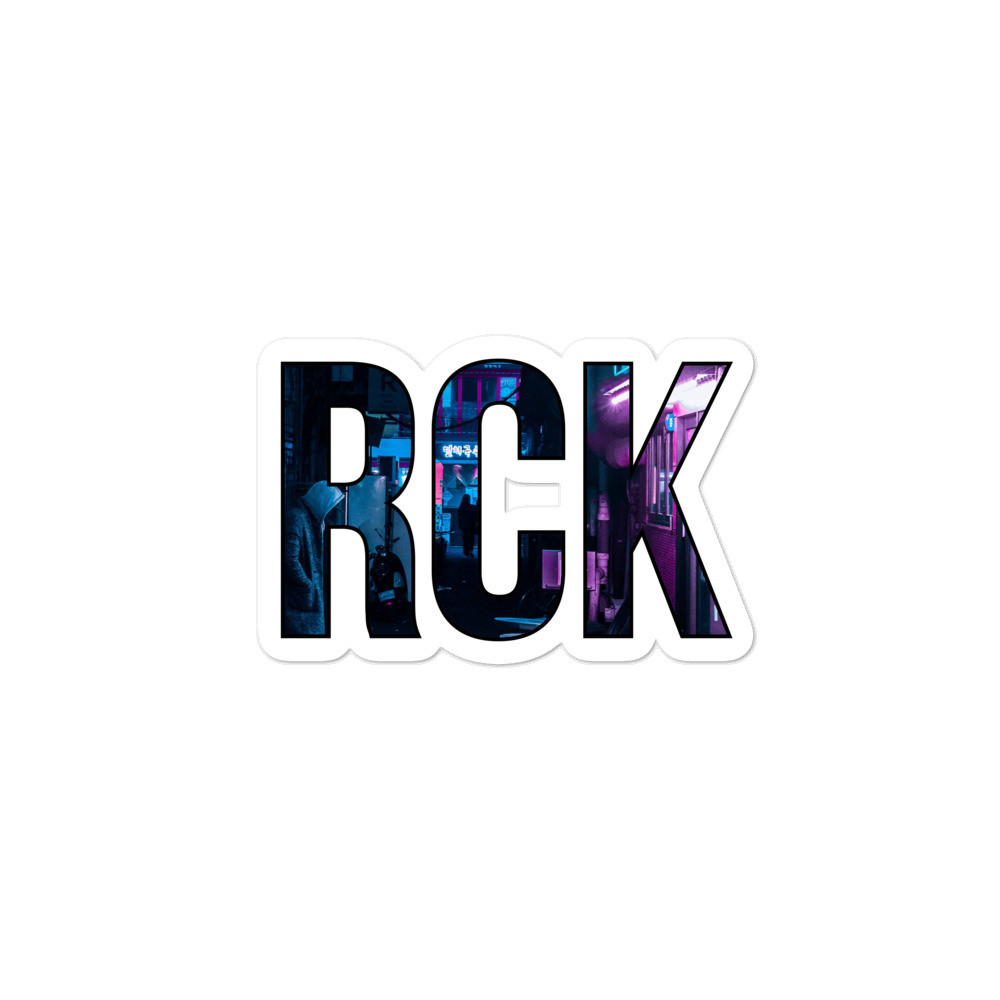 RCK nightlife Bubble-free stickers