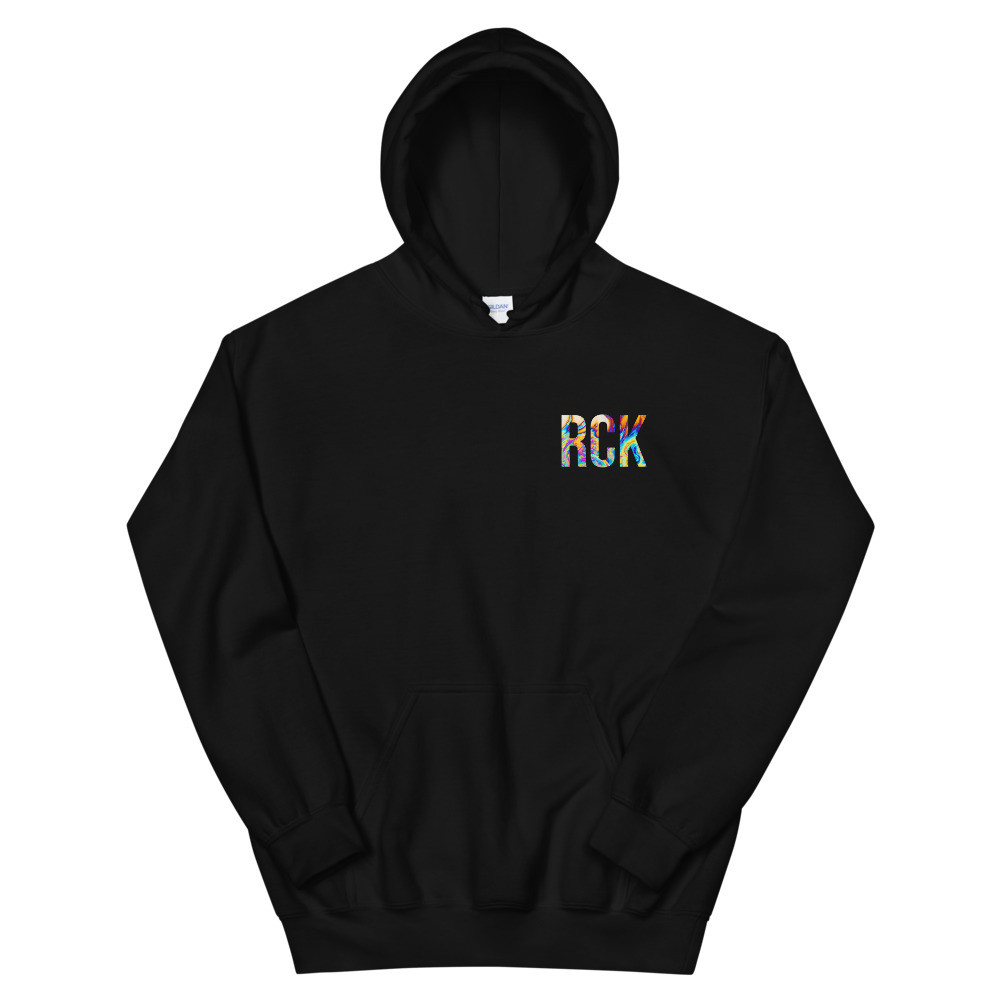 Inked print smallvUnisex Hoodie