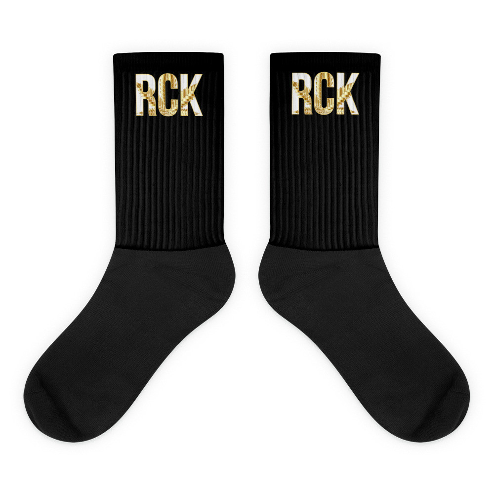 Gold Leaf Socks