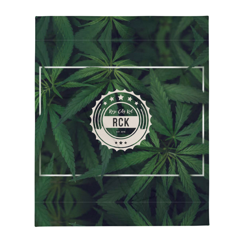 weedz Throw Blanket